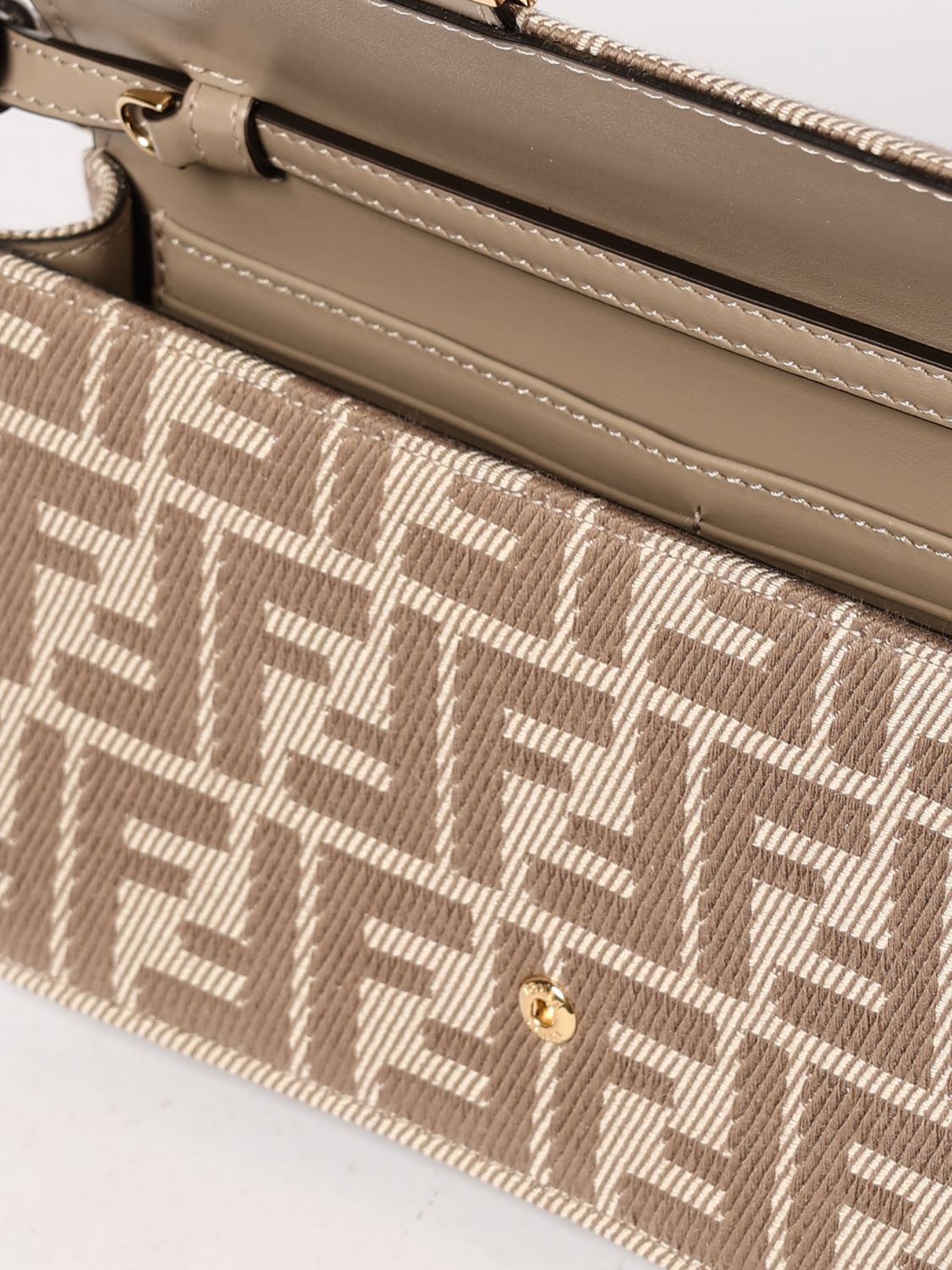Fendi Crossbody Bags Woman Gnawed Blue