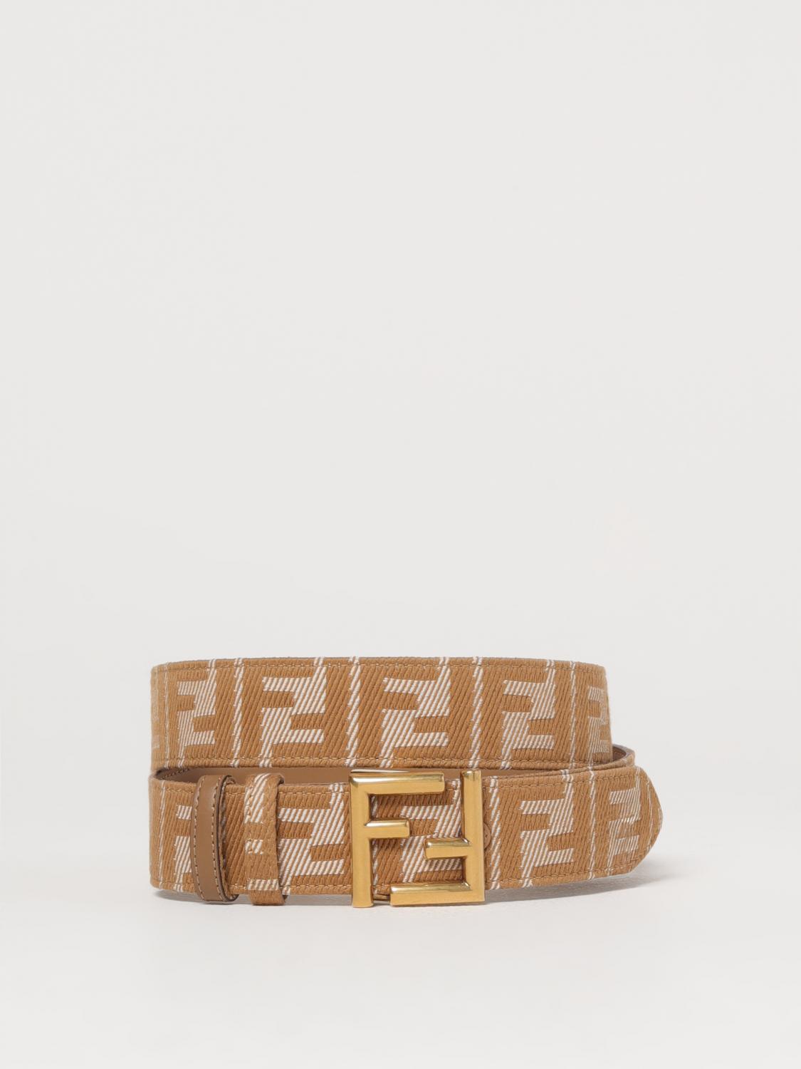 Fendi Belt Woman Brown