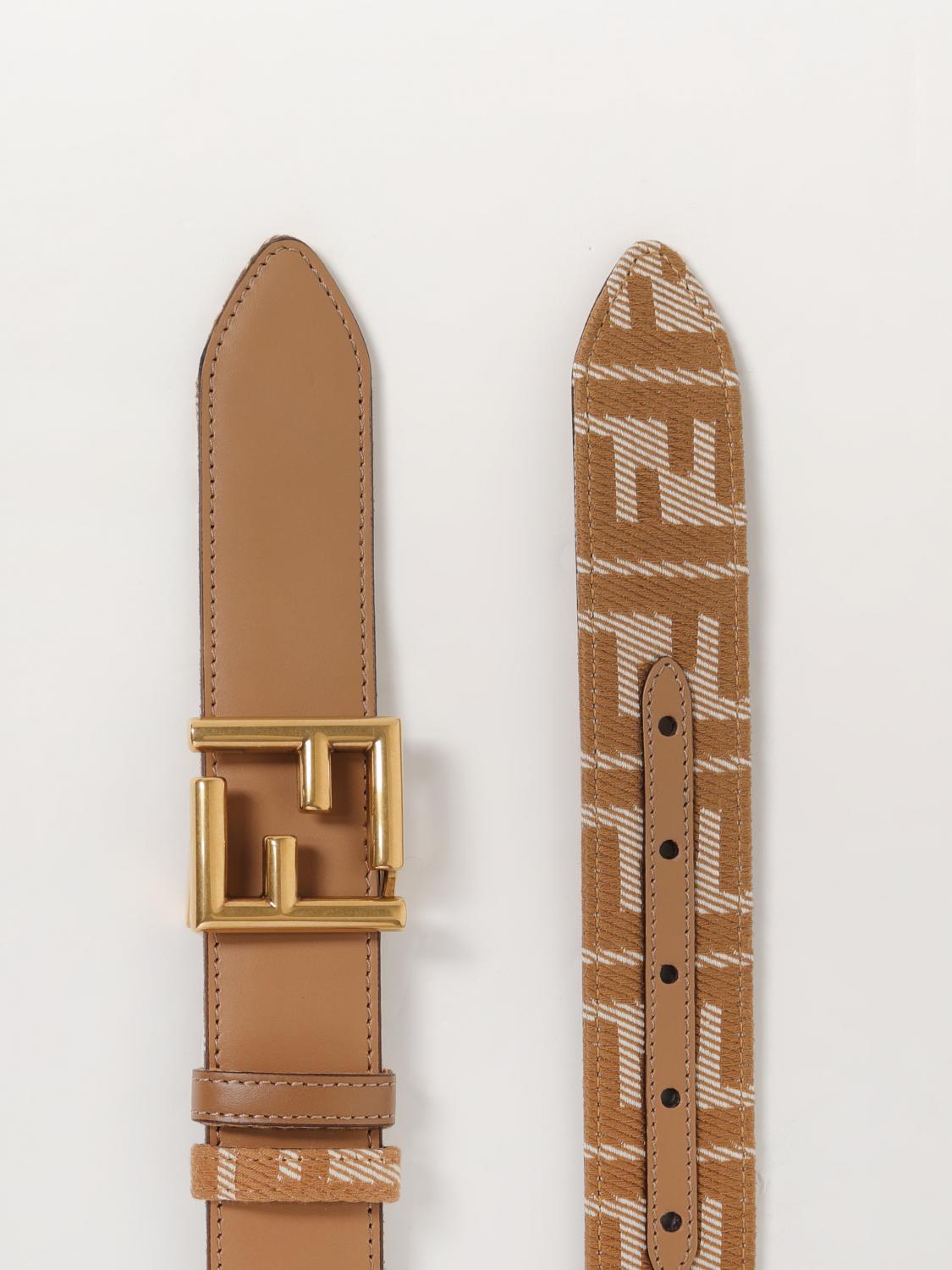 Fendi Belt Woman Brown