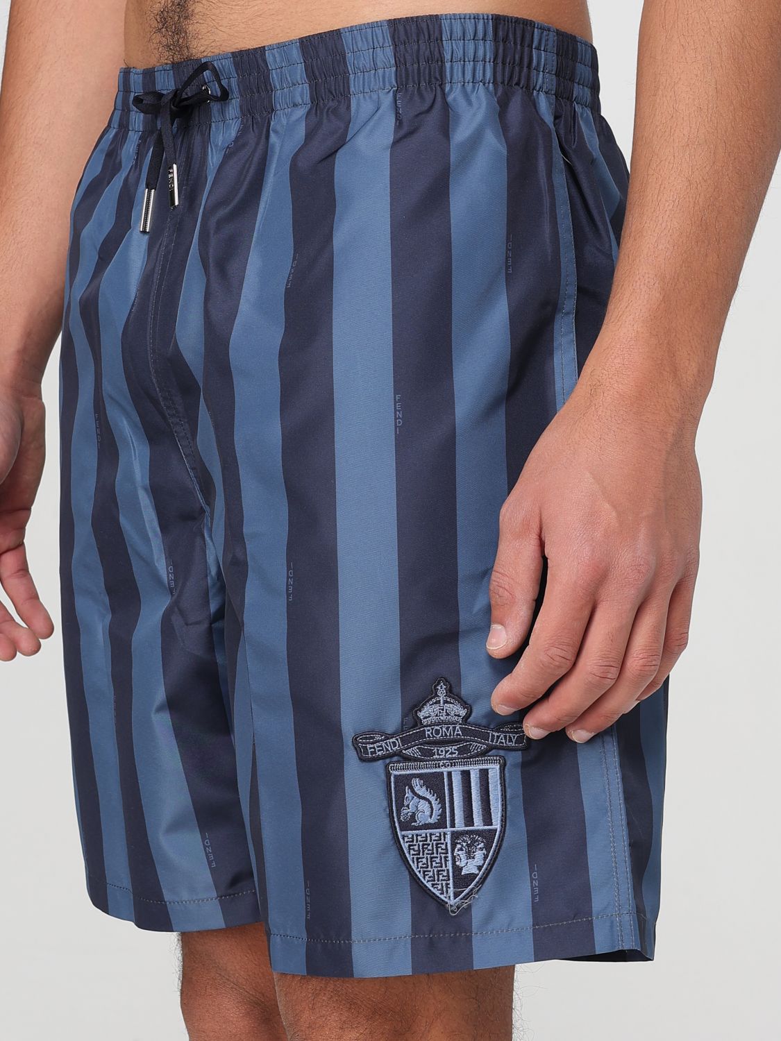 Fendi Swimsuit Men Blue