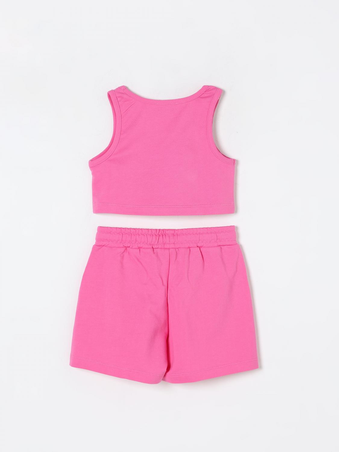 Moschino Co Ords Kids Pink
