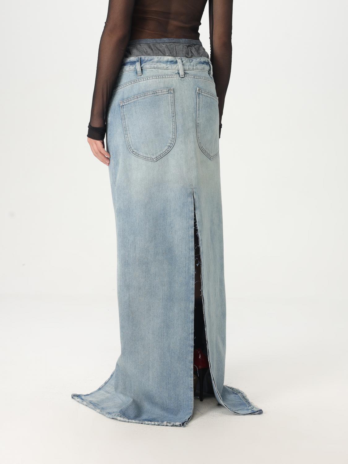 Maison Margiela Skirt Woman Blue