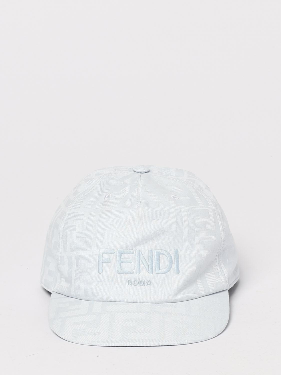 Fendi Hat Kids Sky Blue
