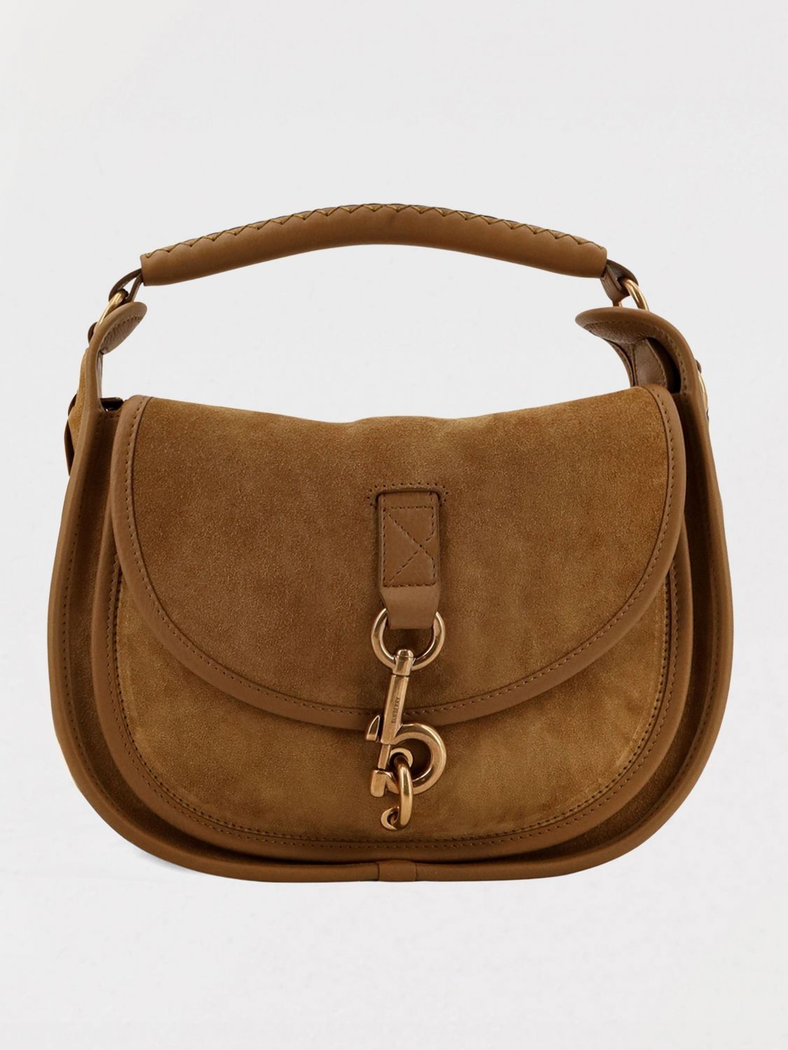 Burberry Shoulder Bag Woman Brown