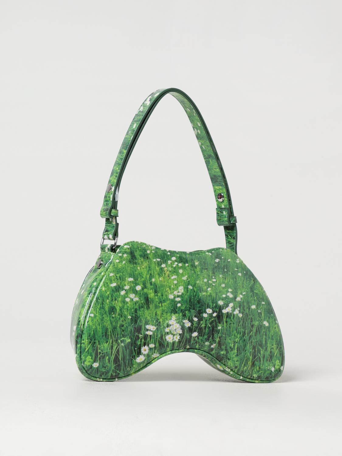Diesel Shoulder Bag Woman Green