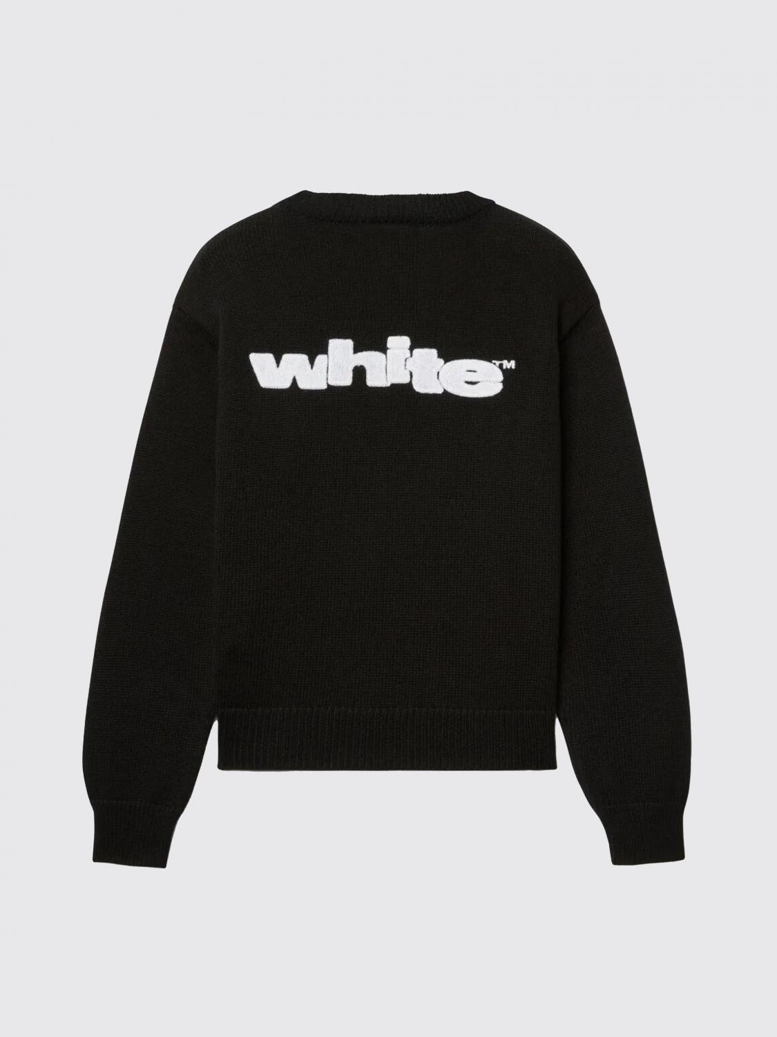 Off White Kids Sweater Kids Black