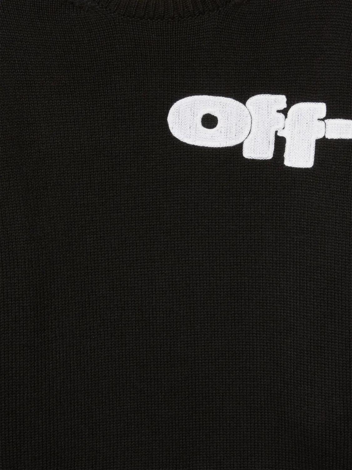 Off White Kids Sweater Kids Black
