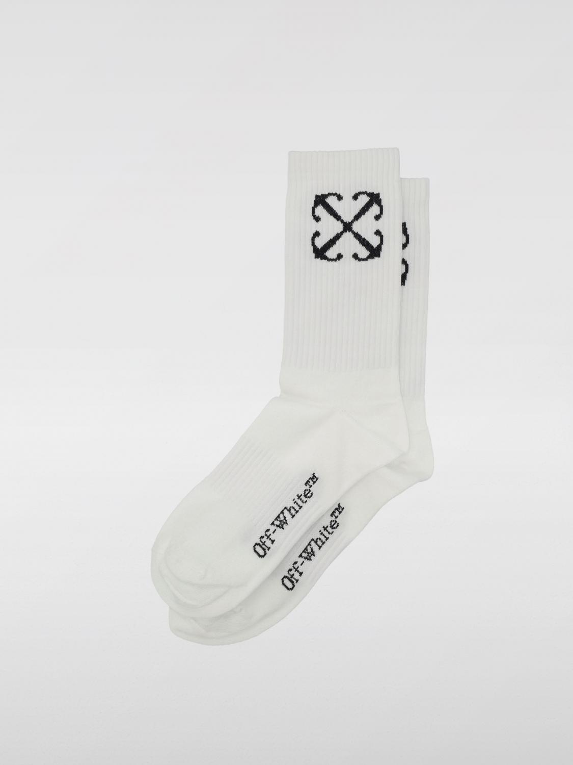 Off White Socks Men Black