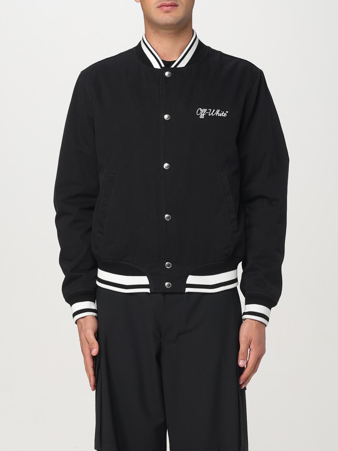 Off White Jacket Men Black