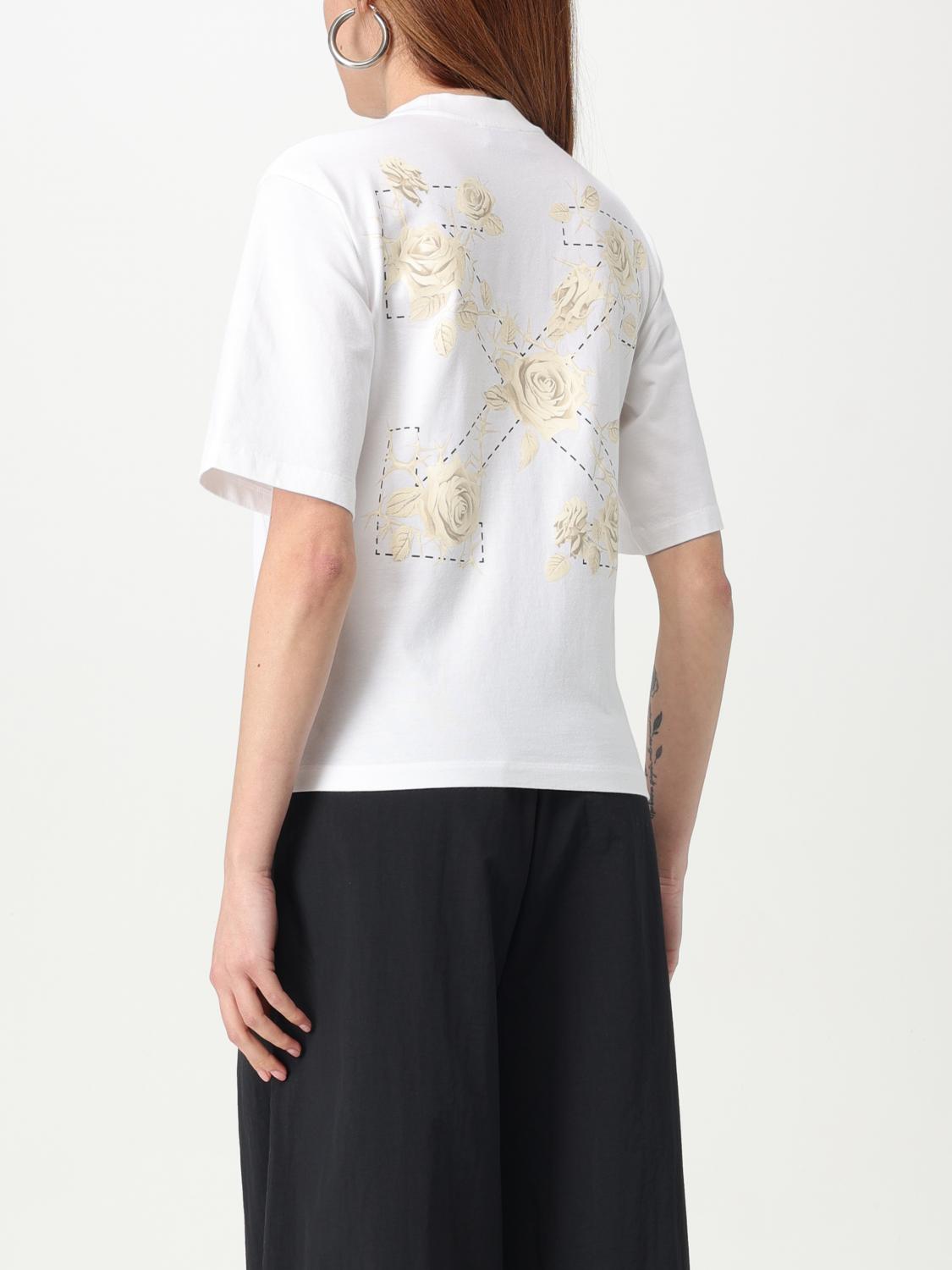Off White T Shirt Woman White