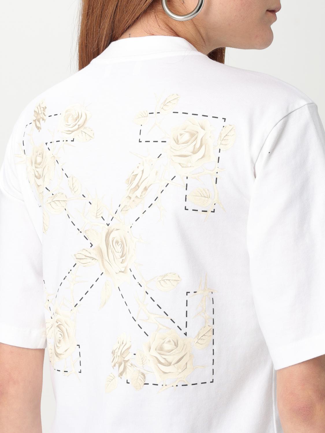 Off White T Shirt Woman White