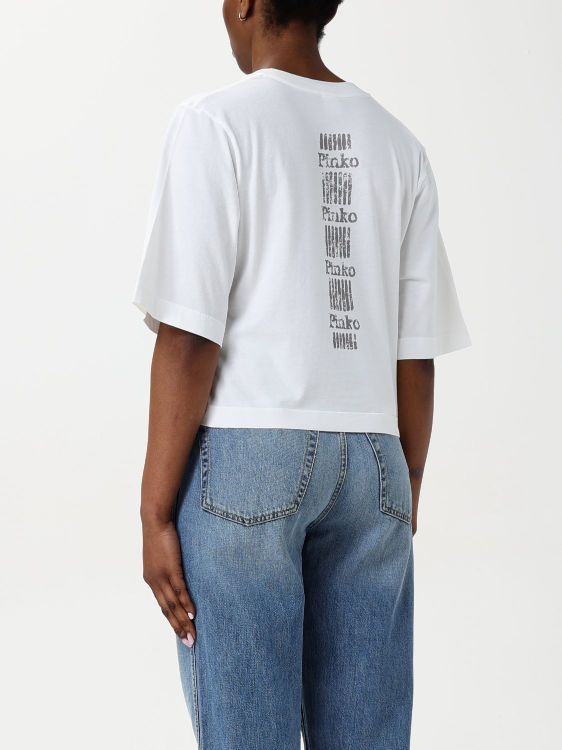 Pinko T Shirt Woman Grey