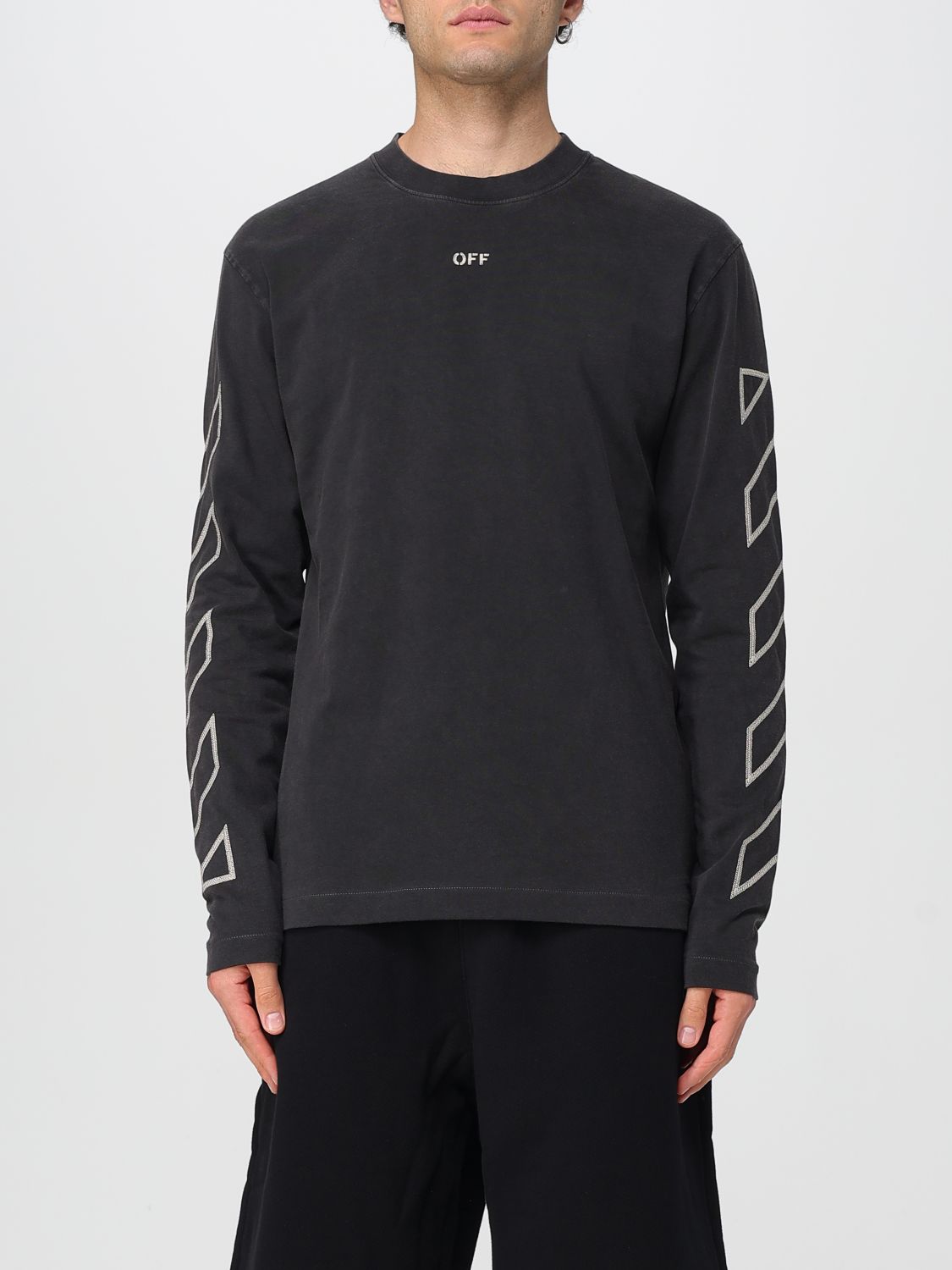 Off White T Shirt Men Black