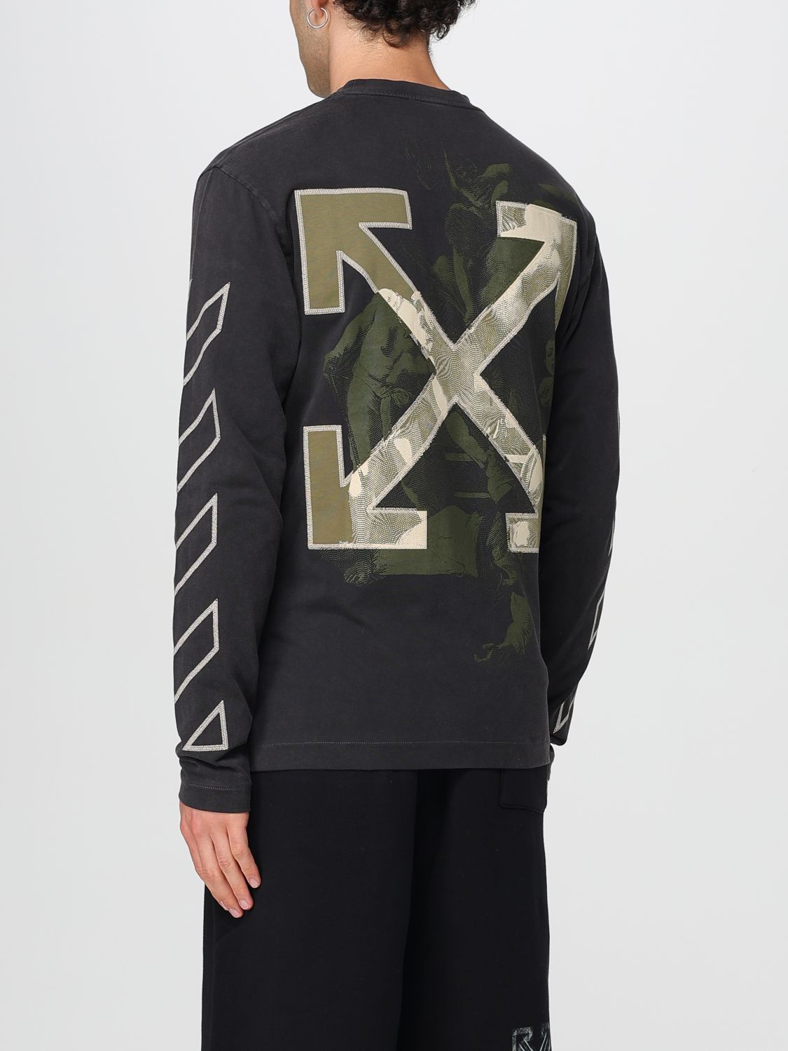 Off White T Shirt Men Black