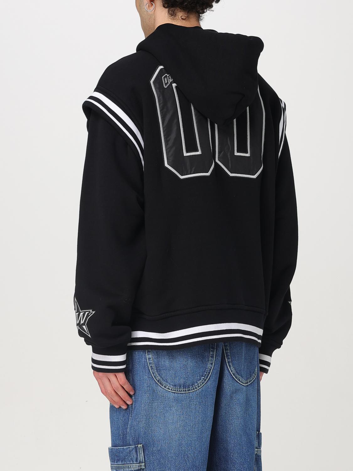 Off White Sweatshirt Men Black