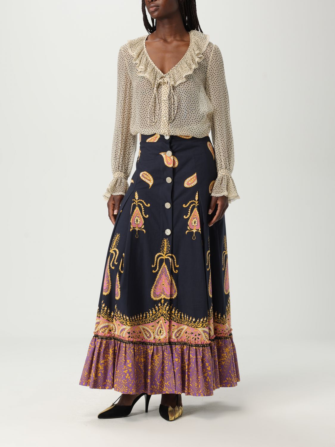 Valentino Skirt Woman Multicolor