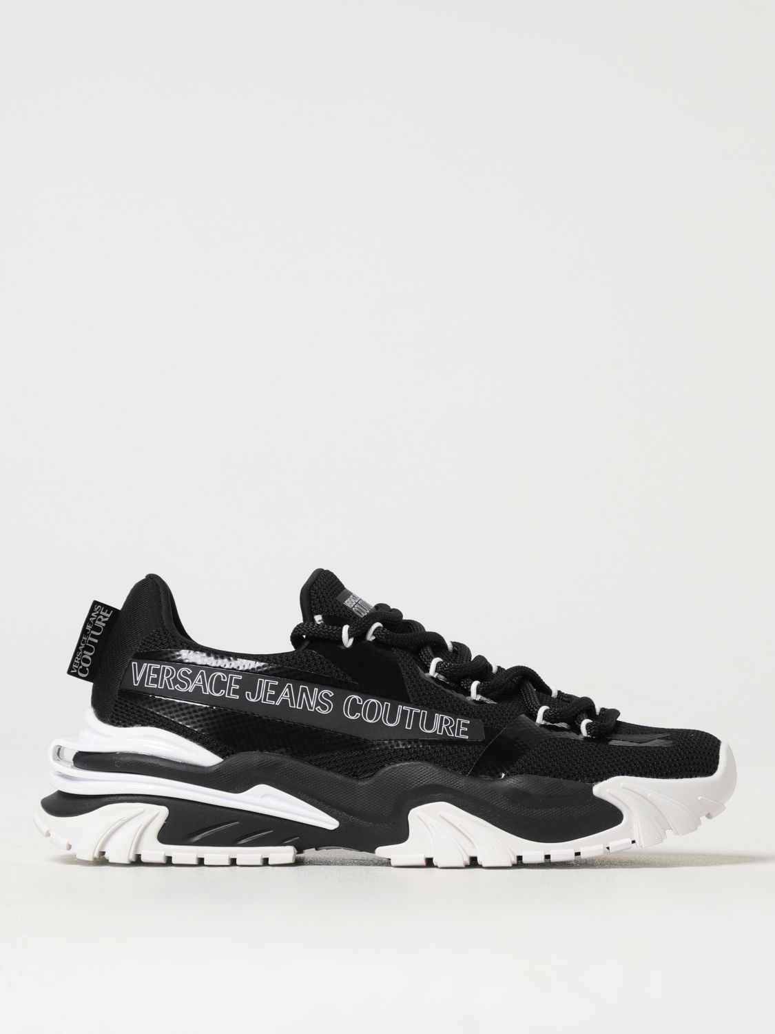 スニーカー VERSACE JEANS COUTURE Woman Sneakers Black 78YA3SI8ZSC58 899 Amazon.com | VERSACE JEANS COUTURE Women's Low-Top