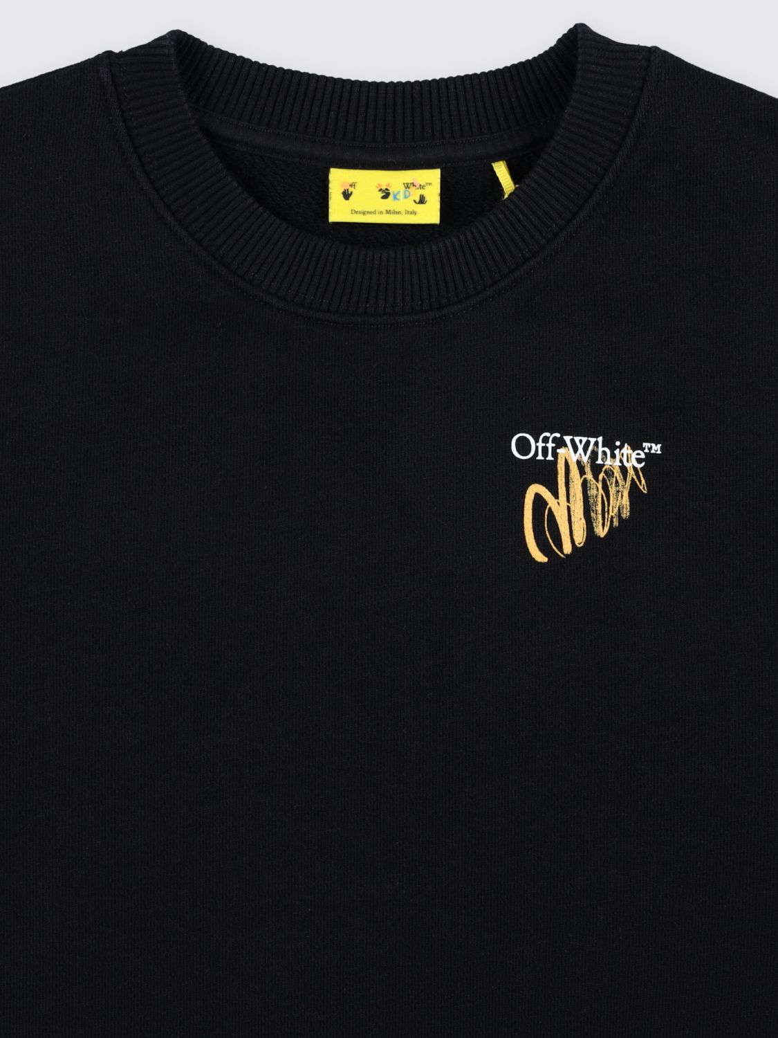 Off White Kids Sweater Kids Black