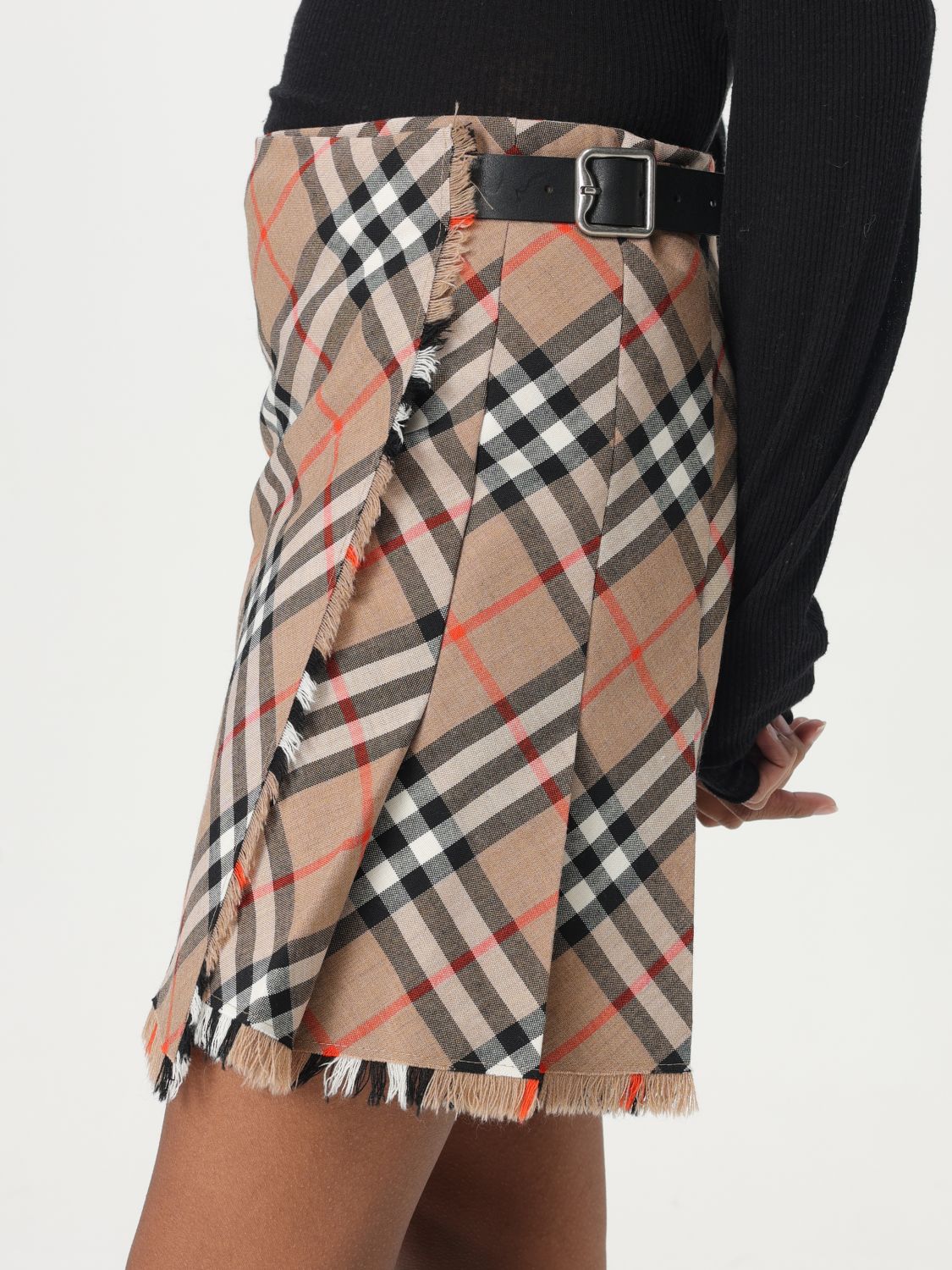 Burberry Skirt Woman Nude