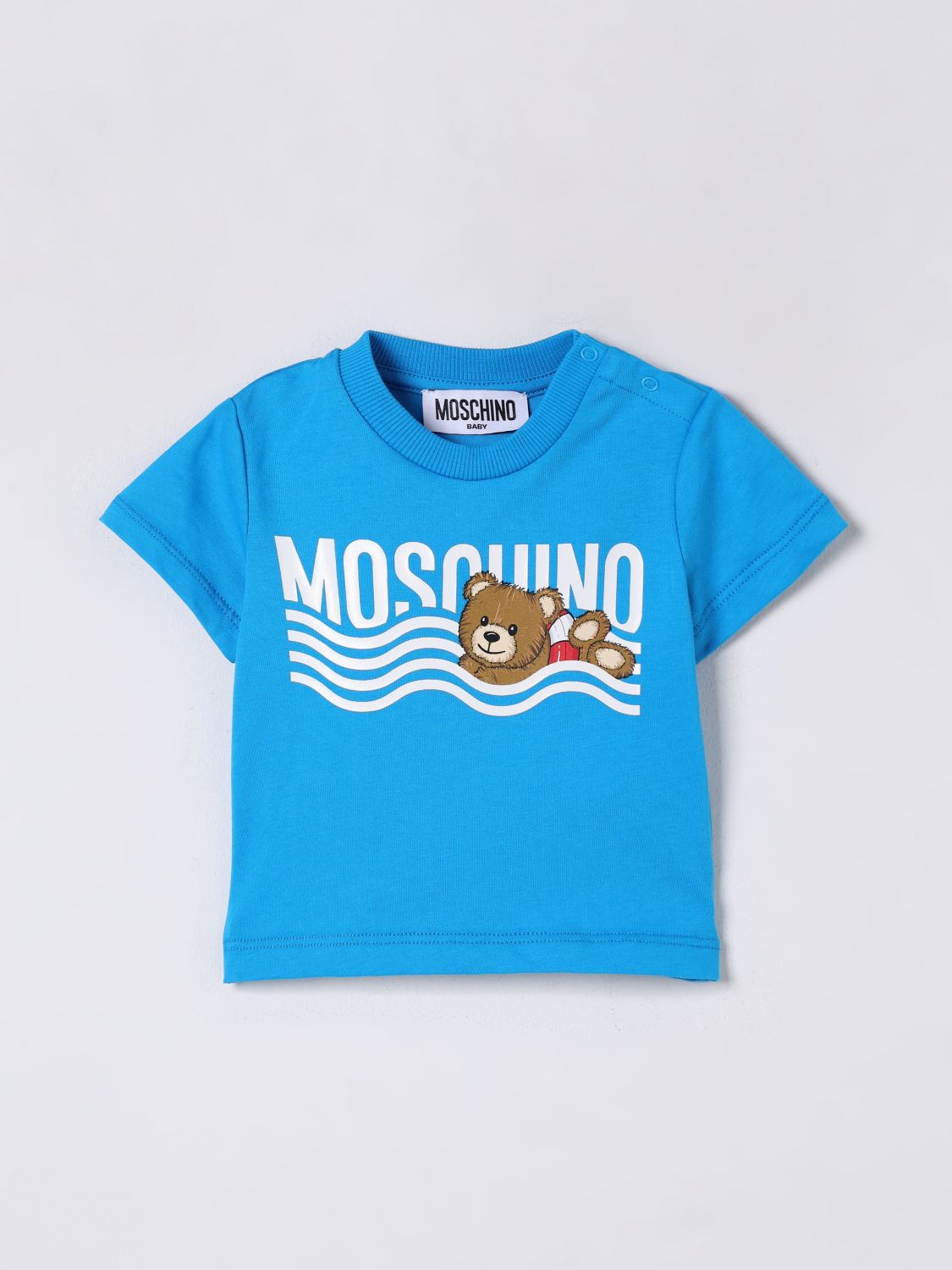 Moschino T Shirt Kids Blue