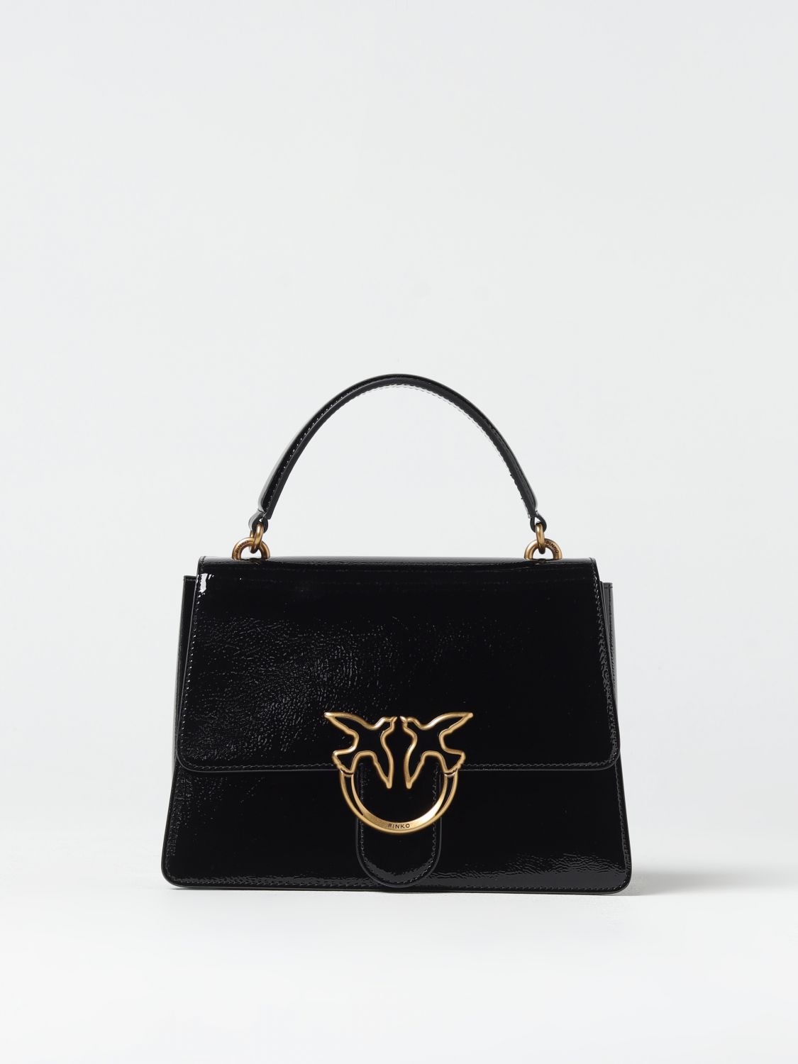 Pinko Crossbody Bags Woman Black