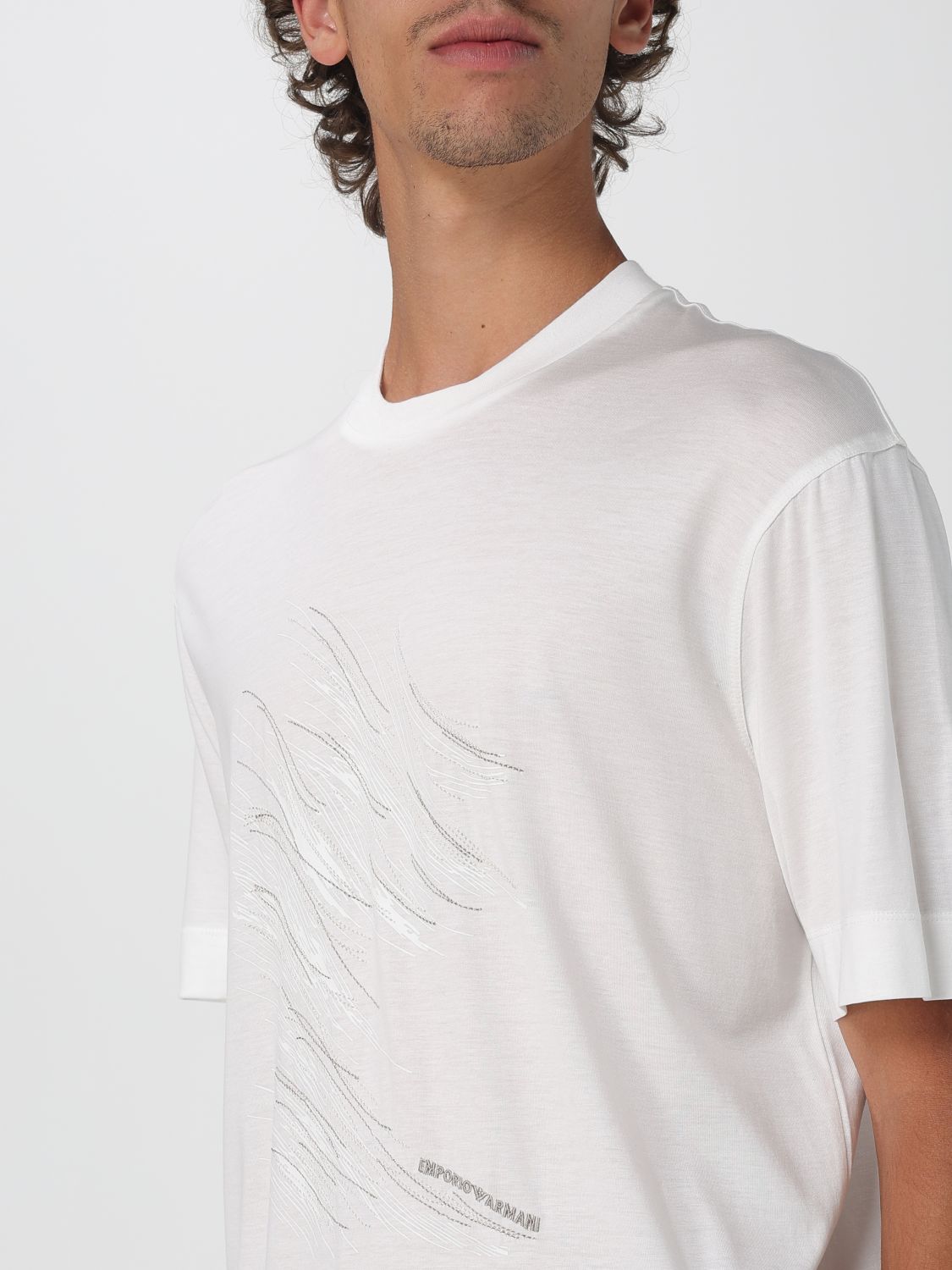 Emporio Armani T Shirt Men Blue
