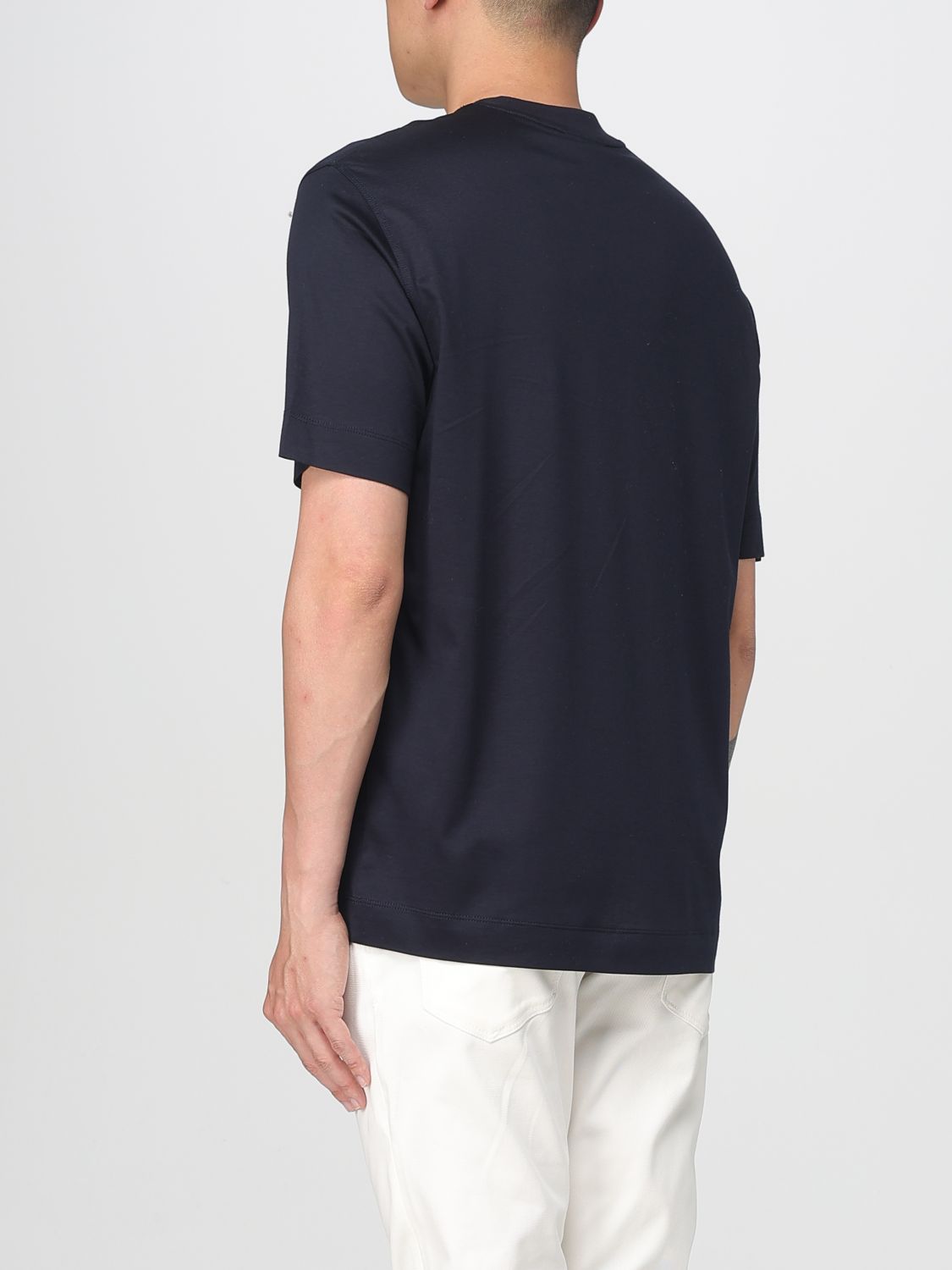 Emporio Armani T Shirt Men Blue