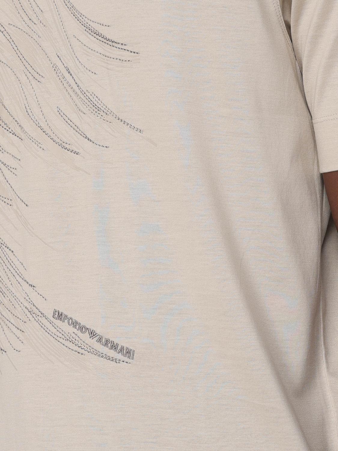 Emporio Armani T Shirt Men Blue