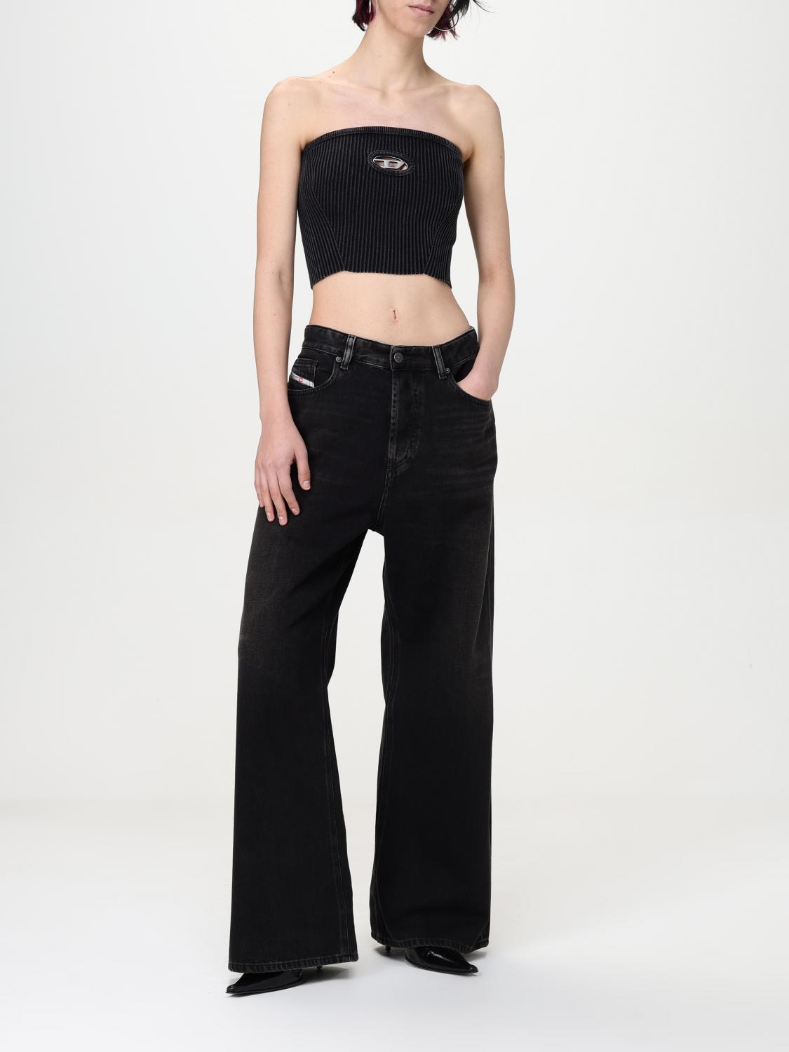 Diesel Top Woman Black