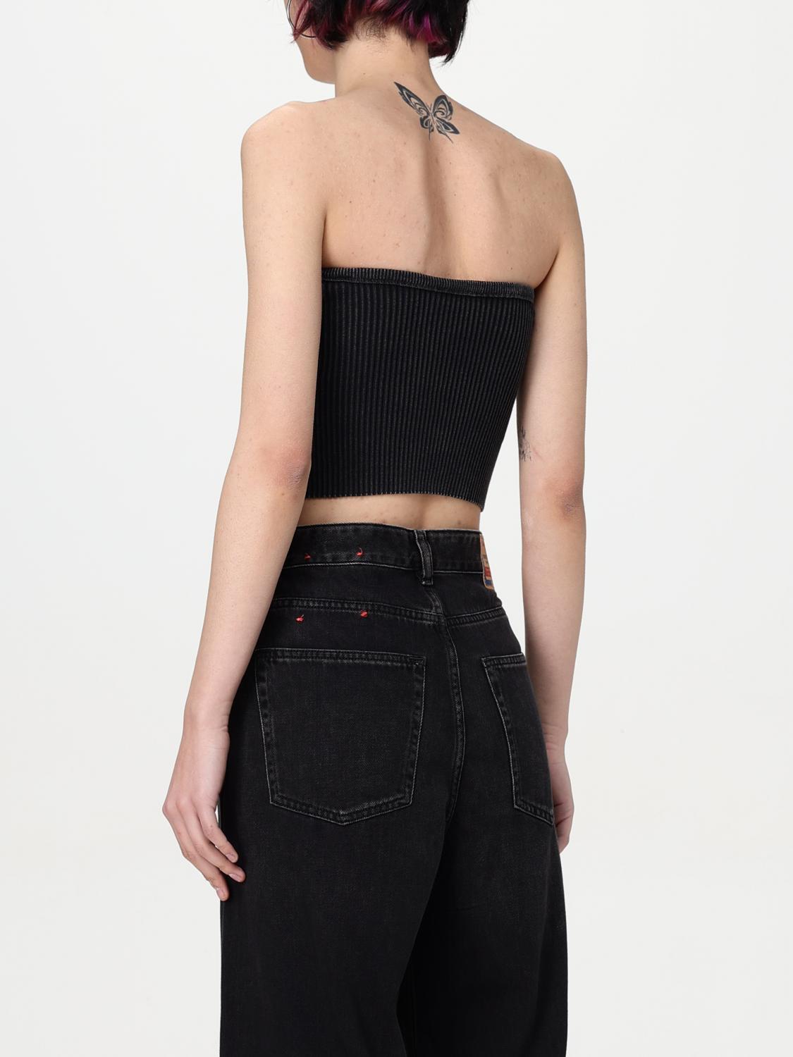 Diesel Top Woman Black