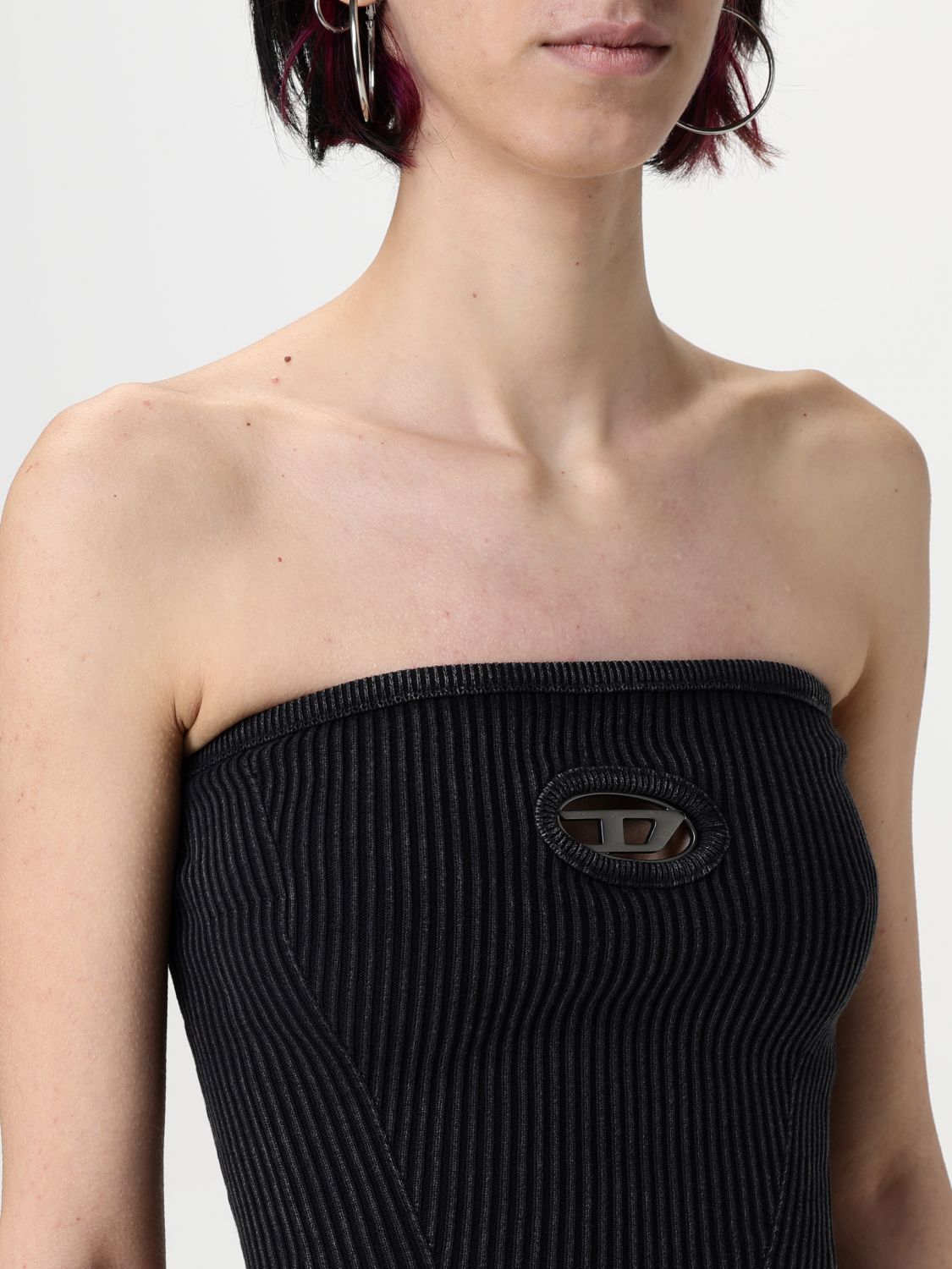 Diesel Top Woman Black