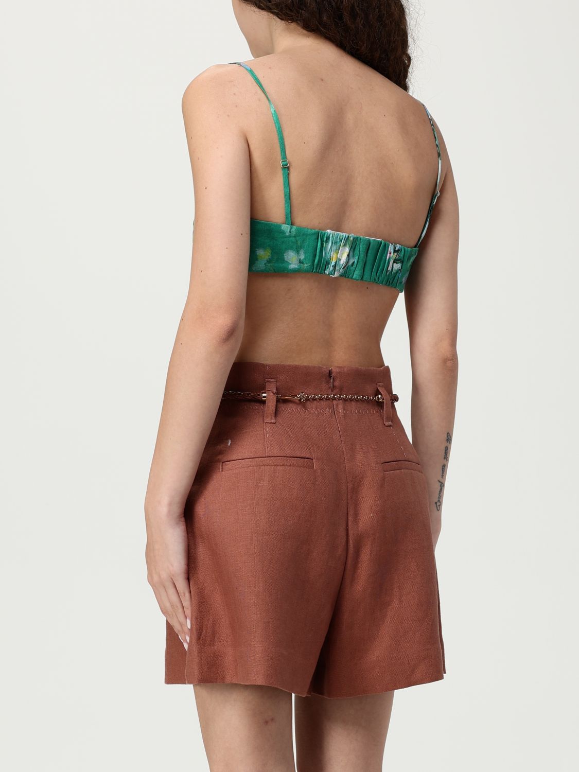 Zimmermann Top Woman Green