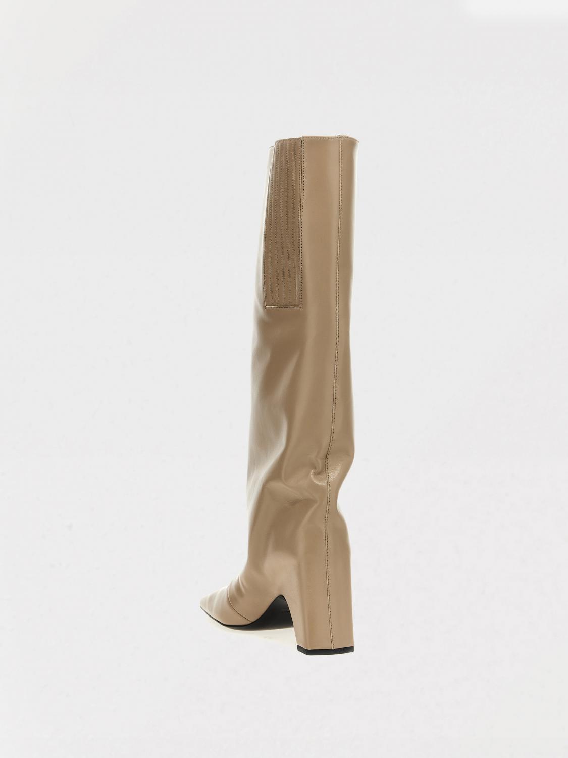Coperni Boots Woman Beige