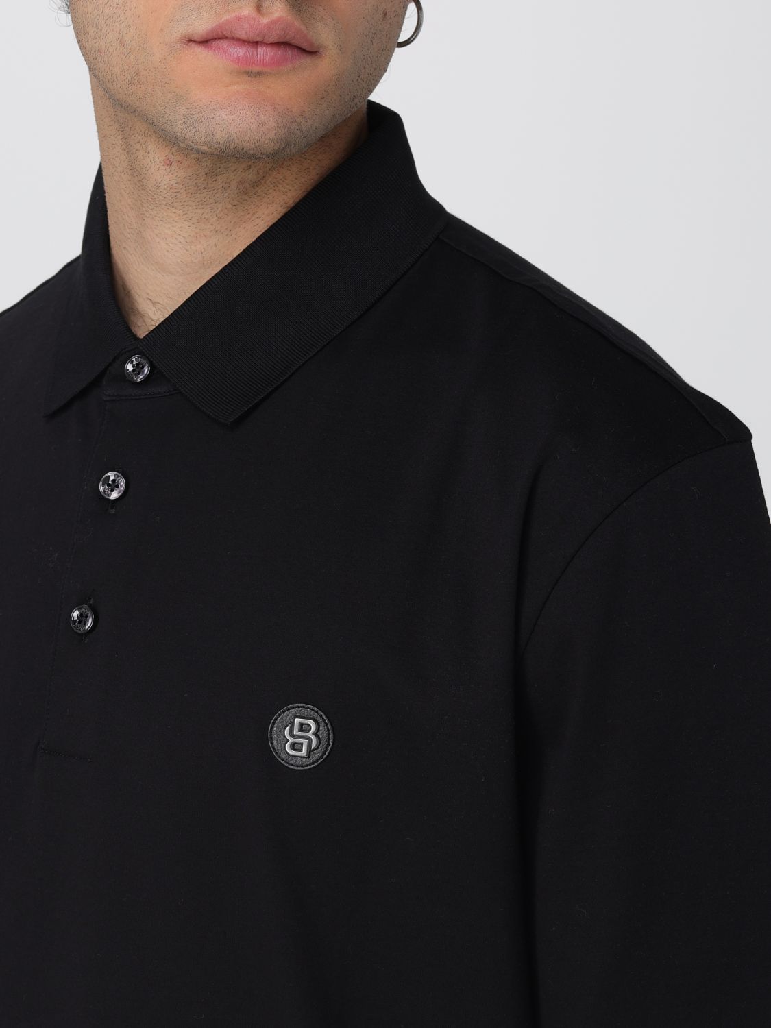 Boss Polo Shirt Men Black