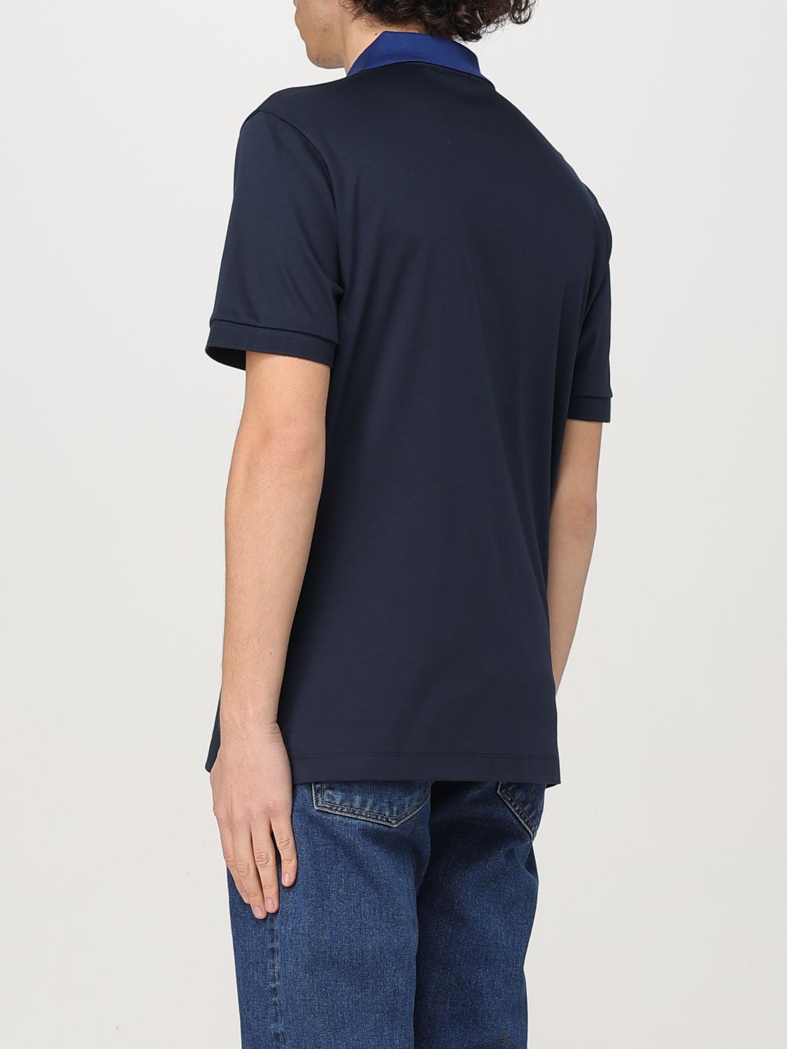 Boss Polo Shirt Men Blue