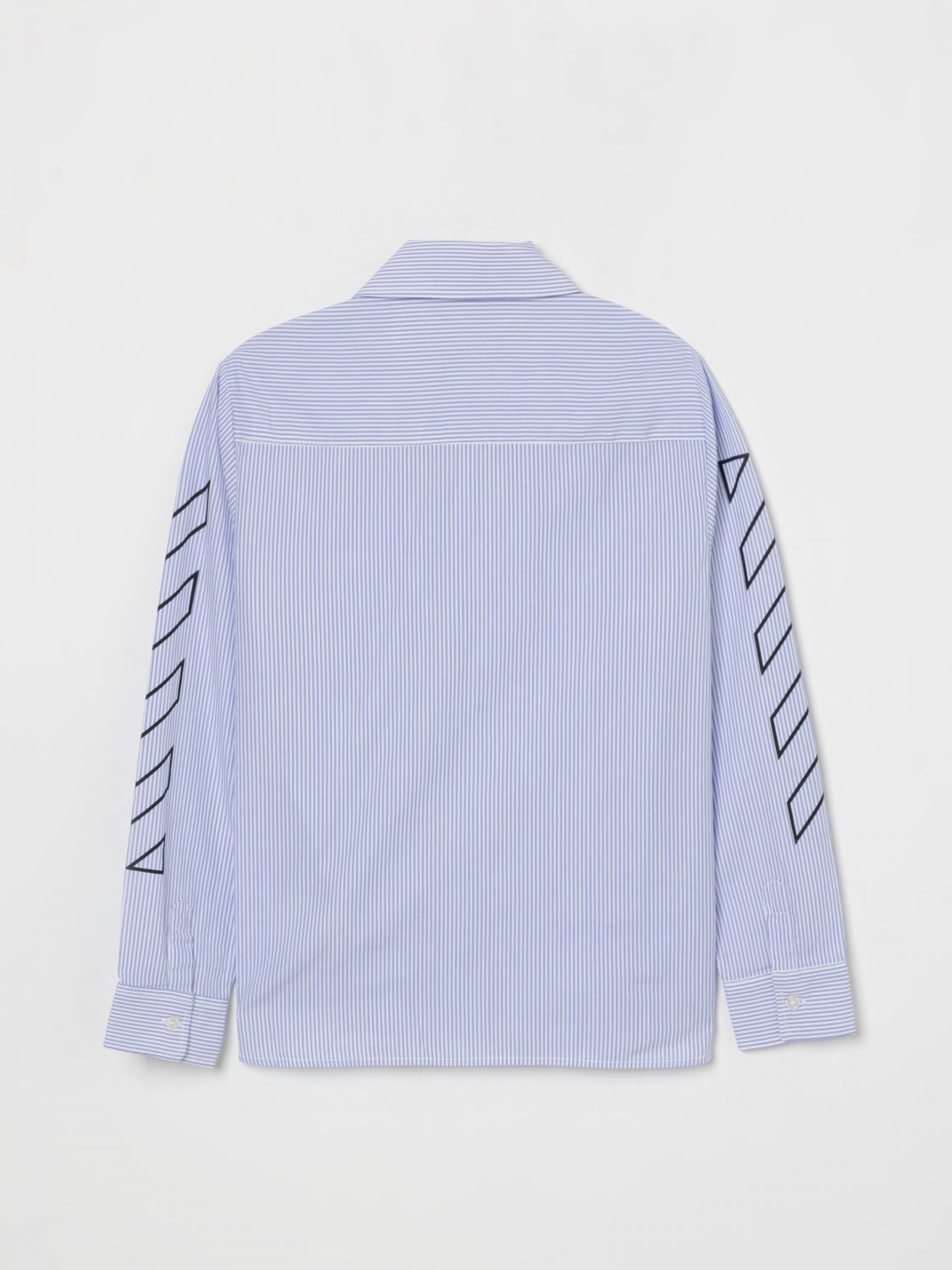 Off White Kids Shirt Kids Blue