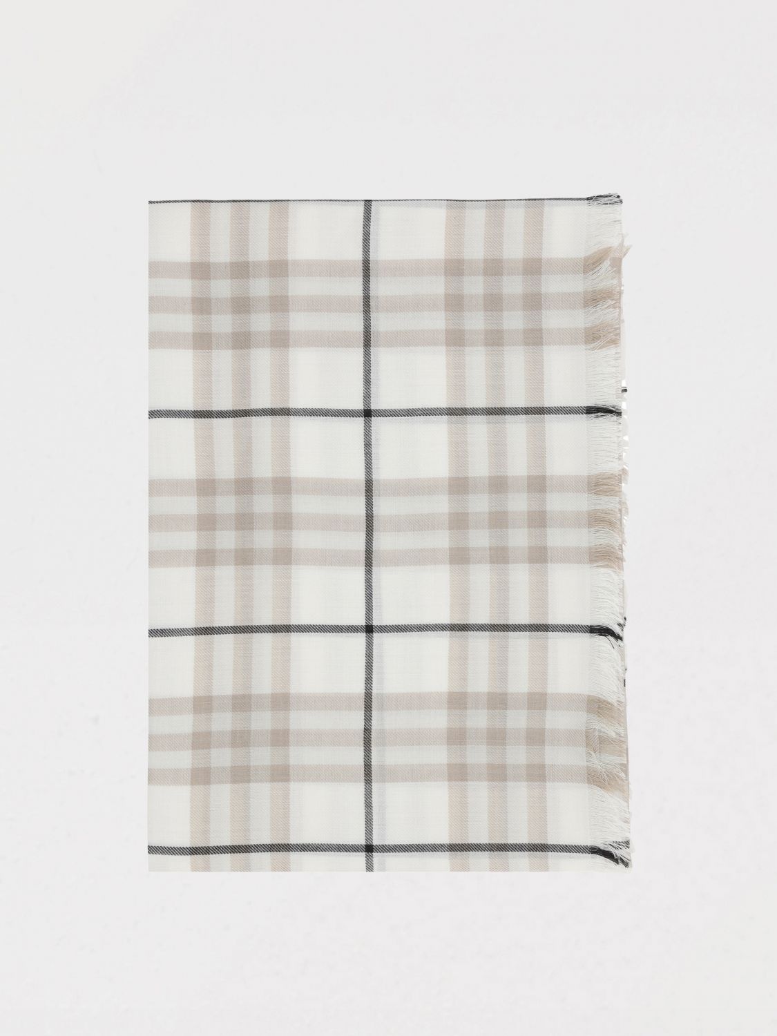 Burberry Scarf Woman White