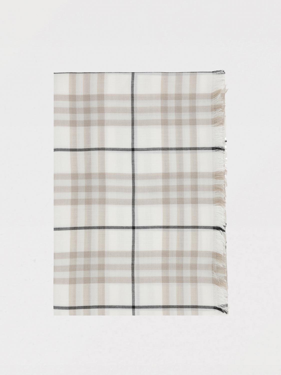 Burberry Scarf Woman White
