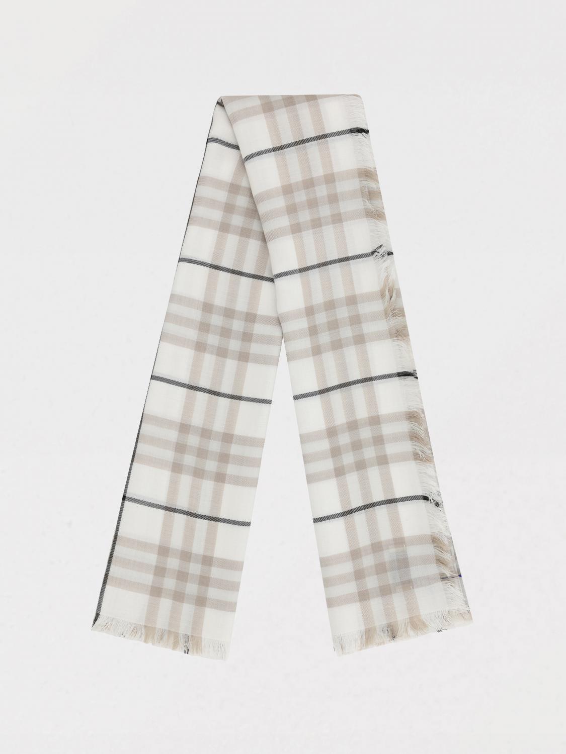 Burberry Scarf Woman White