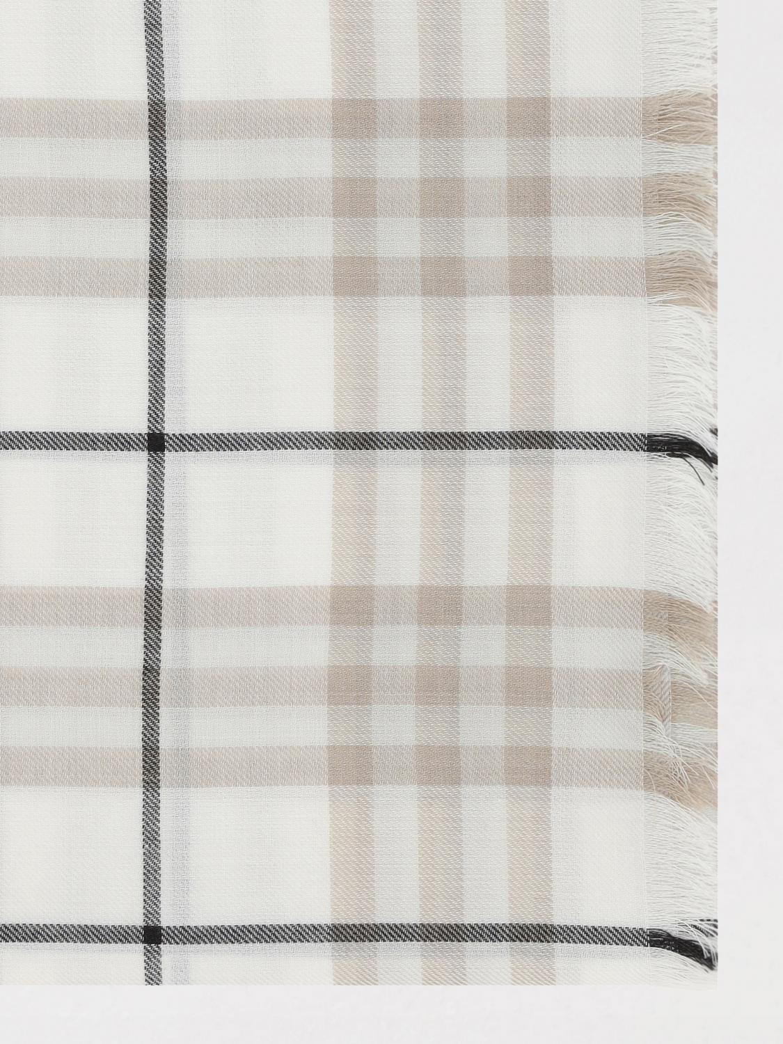 Burberry Scarf Woman White
