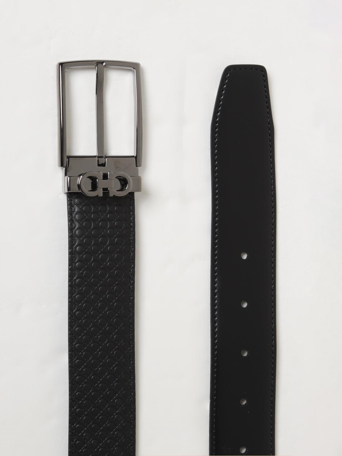 Ferragamo Belt Men Black