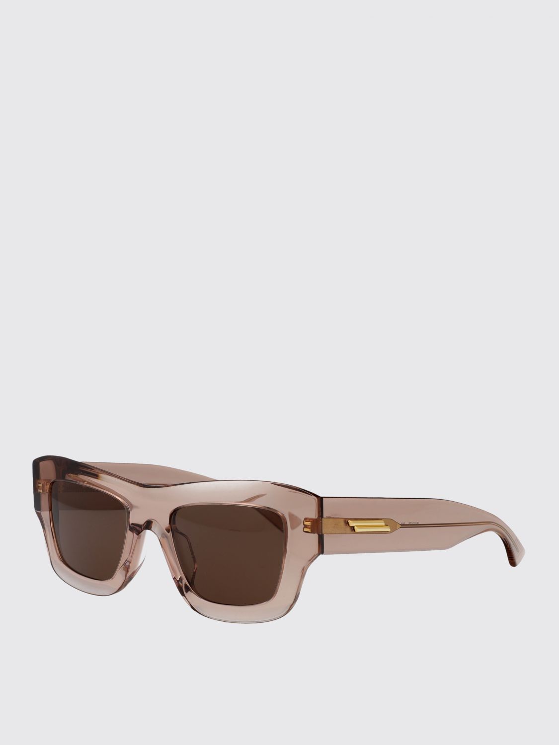 サングラス BOTTEGA VENETA Woman Sunglasses Amber BV1357S 004 Bottega Veneta Sunglasses Woman Amber – Modishus
