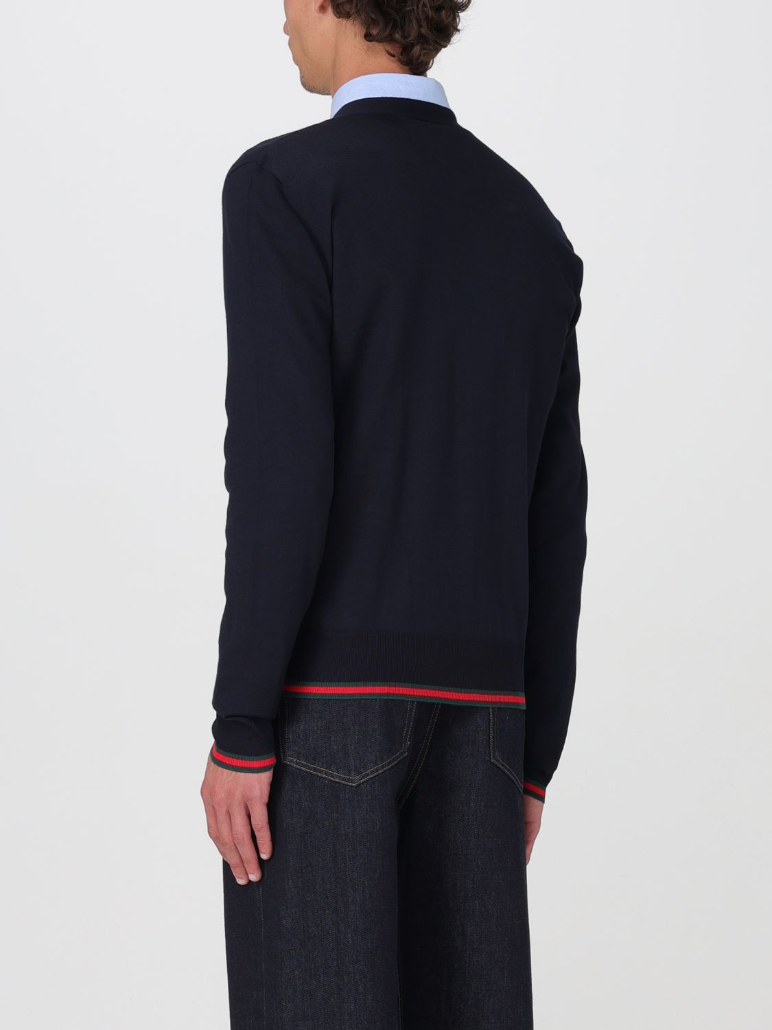 Gucci Cardigan Men Blue