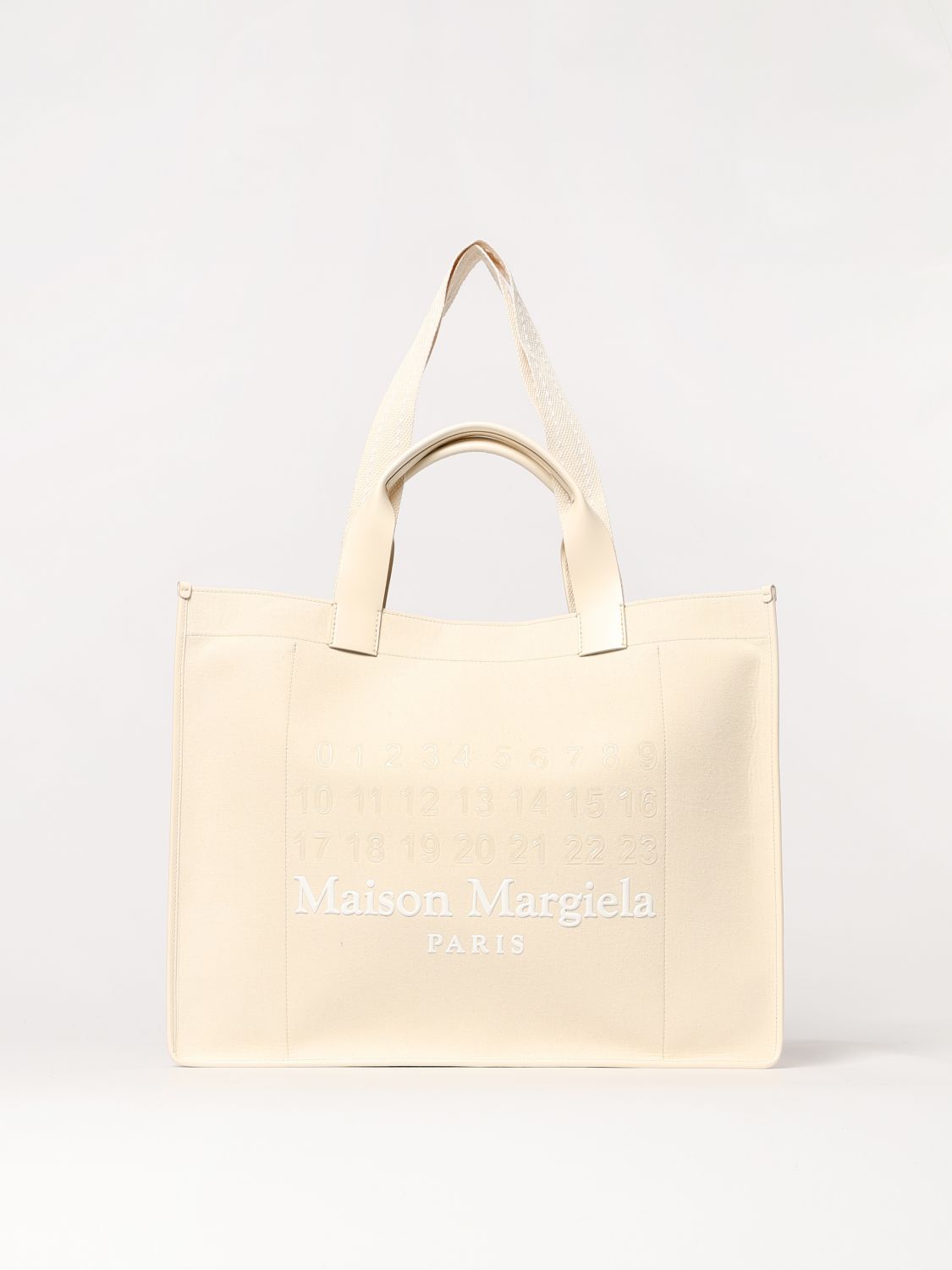 Maison Margiela Tote Bags Woman Natural