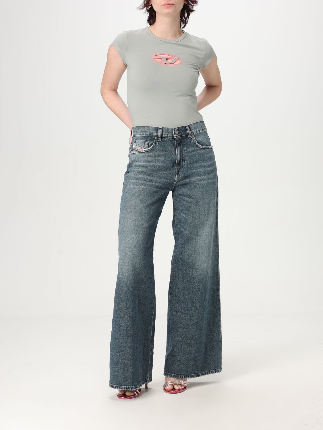 Diesel Jeans Woman Blue