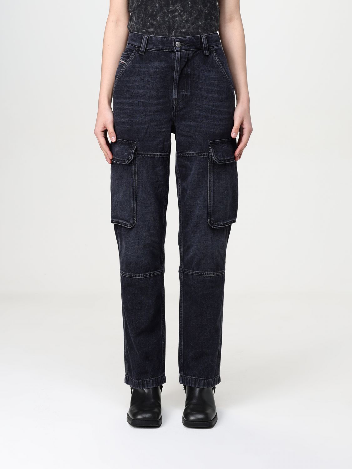 Diesel Jeans Woman Black
