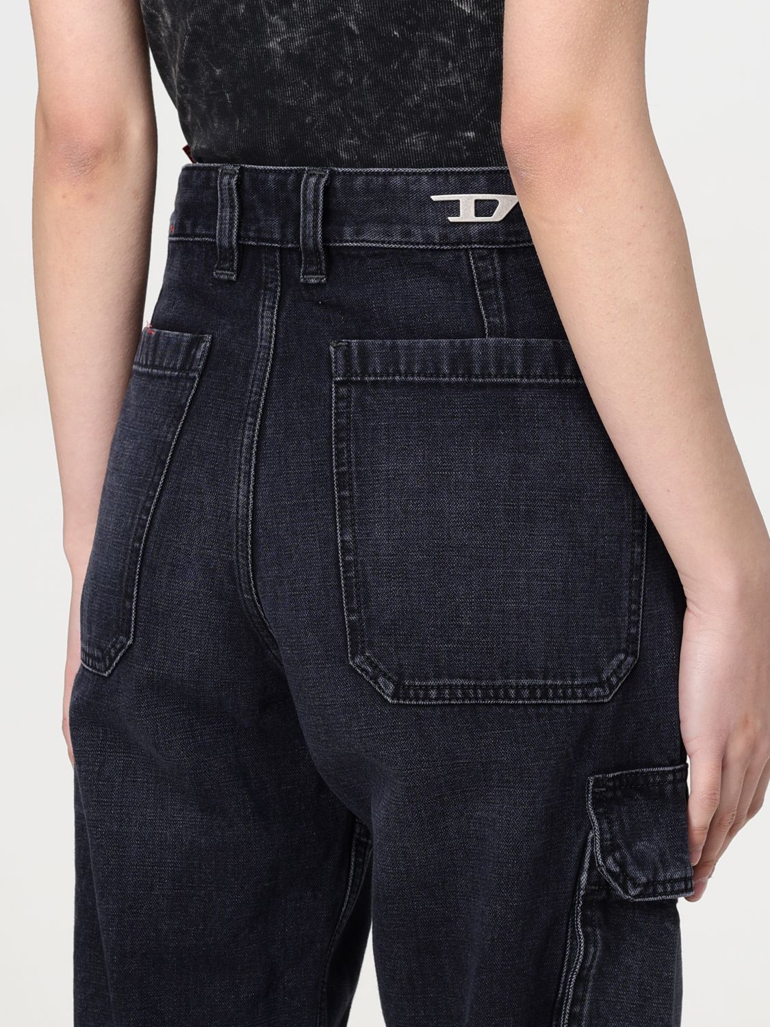 Diesel Jeans Woman Black