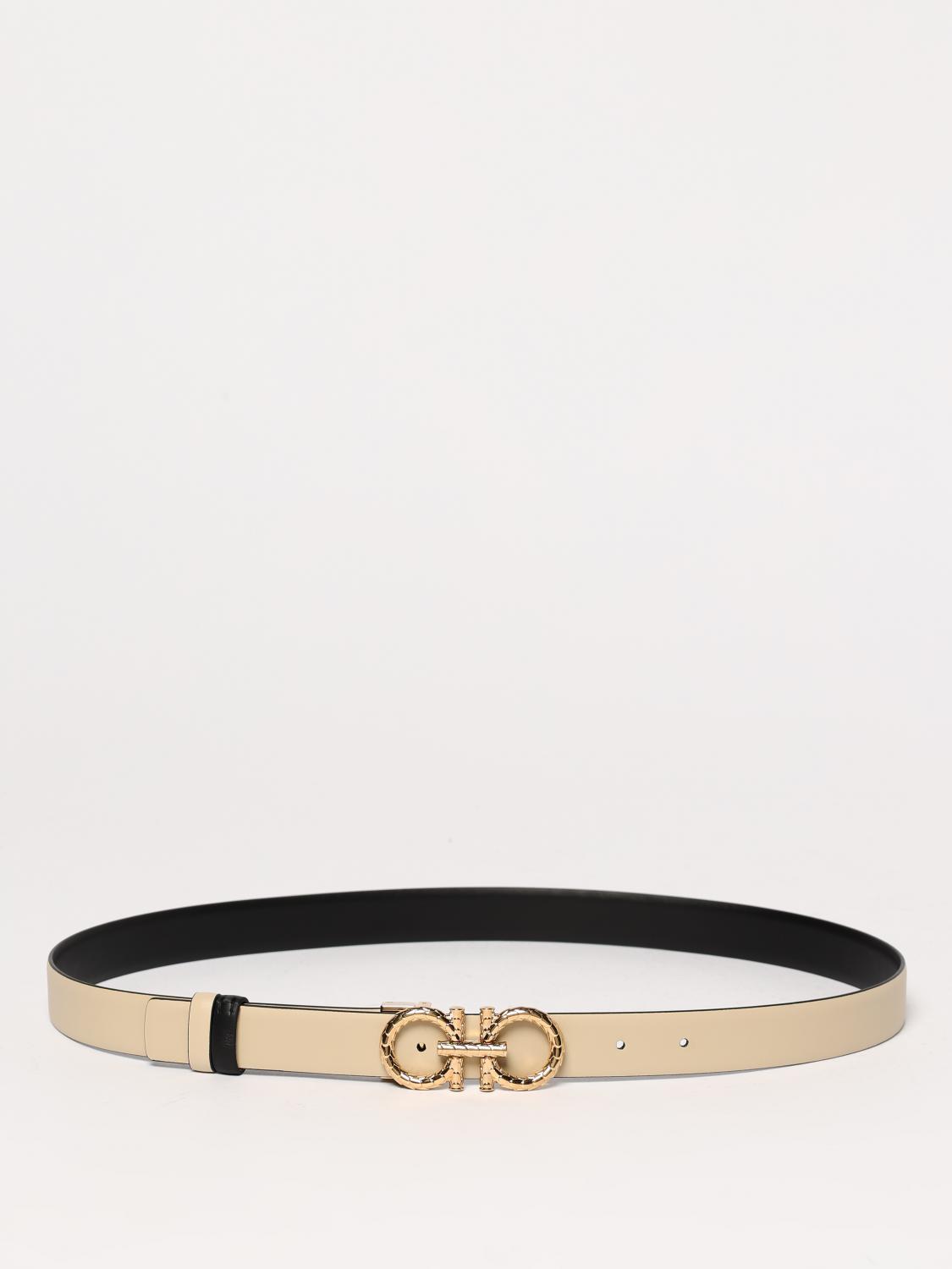 Ferragamo Belt Woman Beige