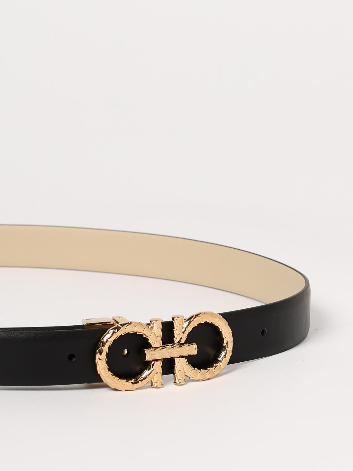Ferragamo Belt Woman Beige