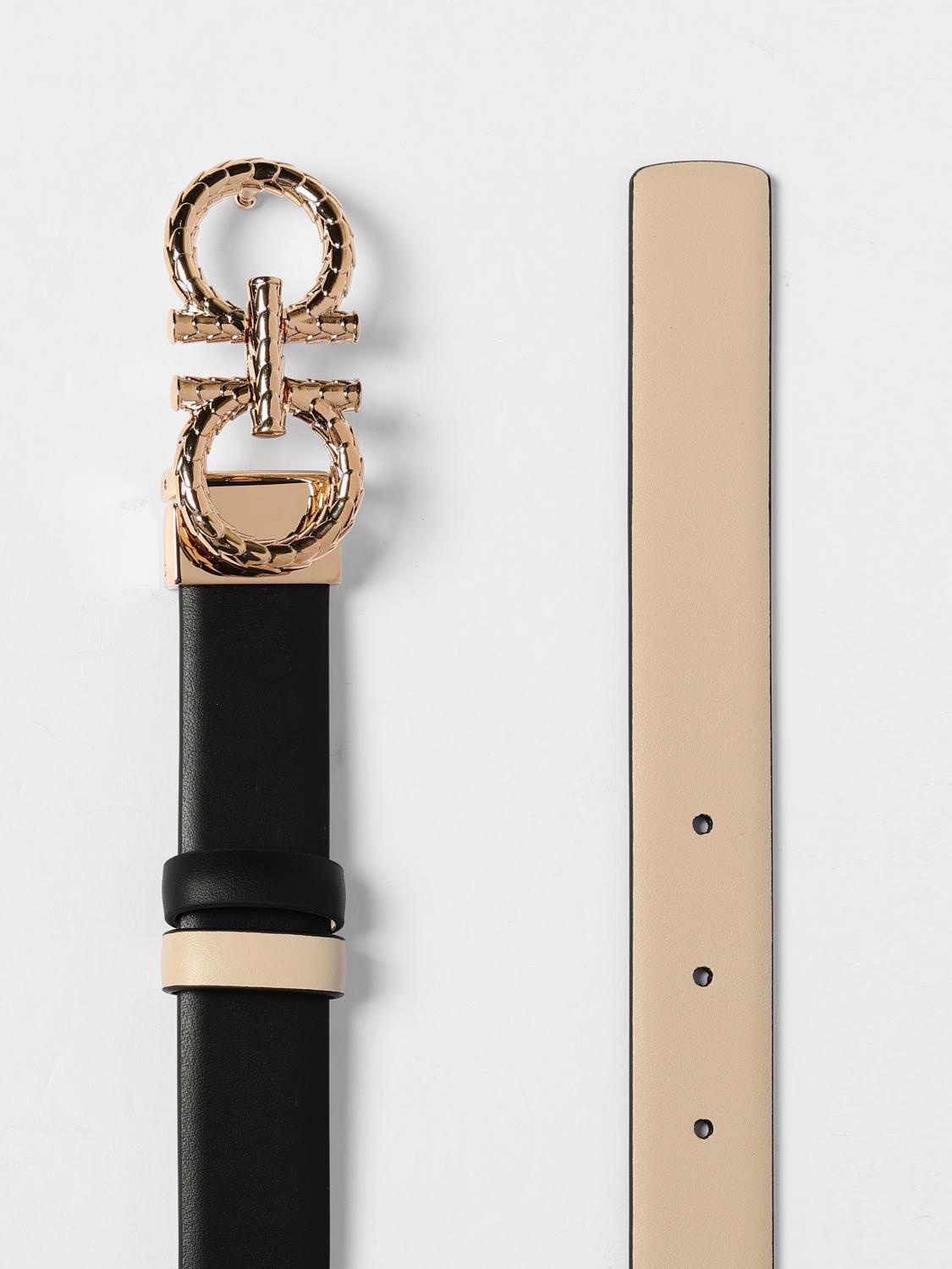 Ferragamo Belt Woman Beige